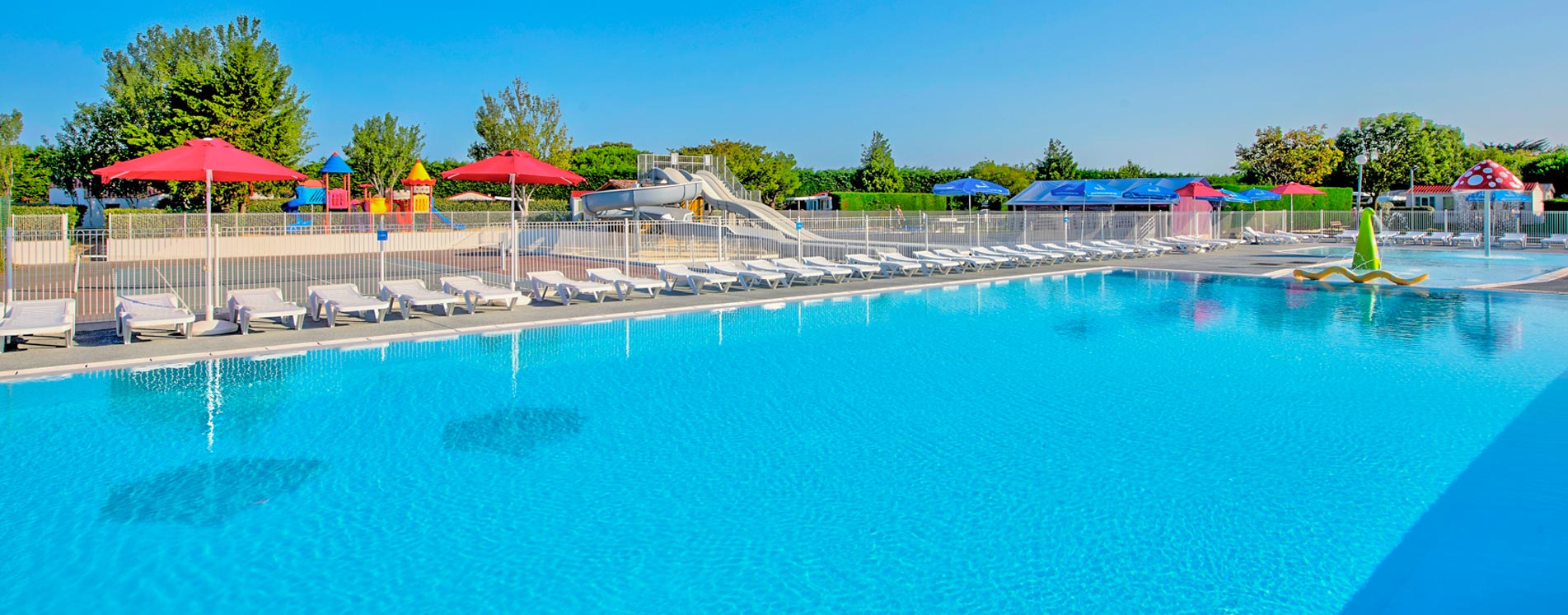 camping heated pool loix